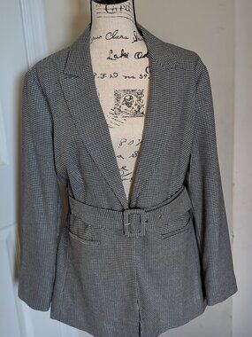 Nine West Houndstooth Blazer NWT